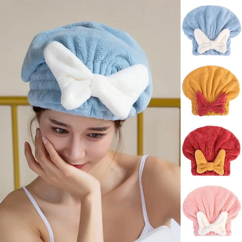 Super saugfähiges Haarhandtuch Wrap für nasses Haar | Karnz