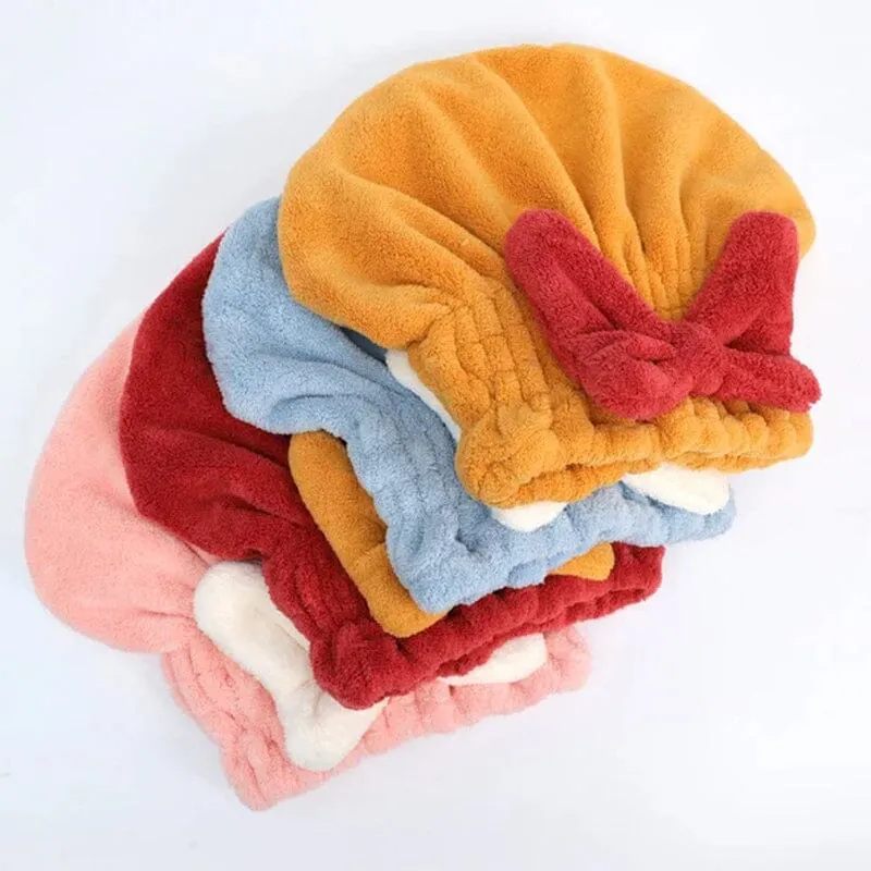 Super saugfähiges Haarhandtuch Wrap für nasses Haar | Karnz