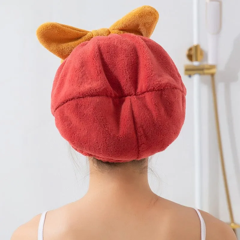 Super saugfähiges Haarhandtuch Wrap für nasses Haar | Karnz