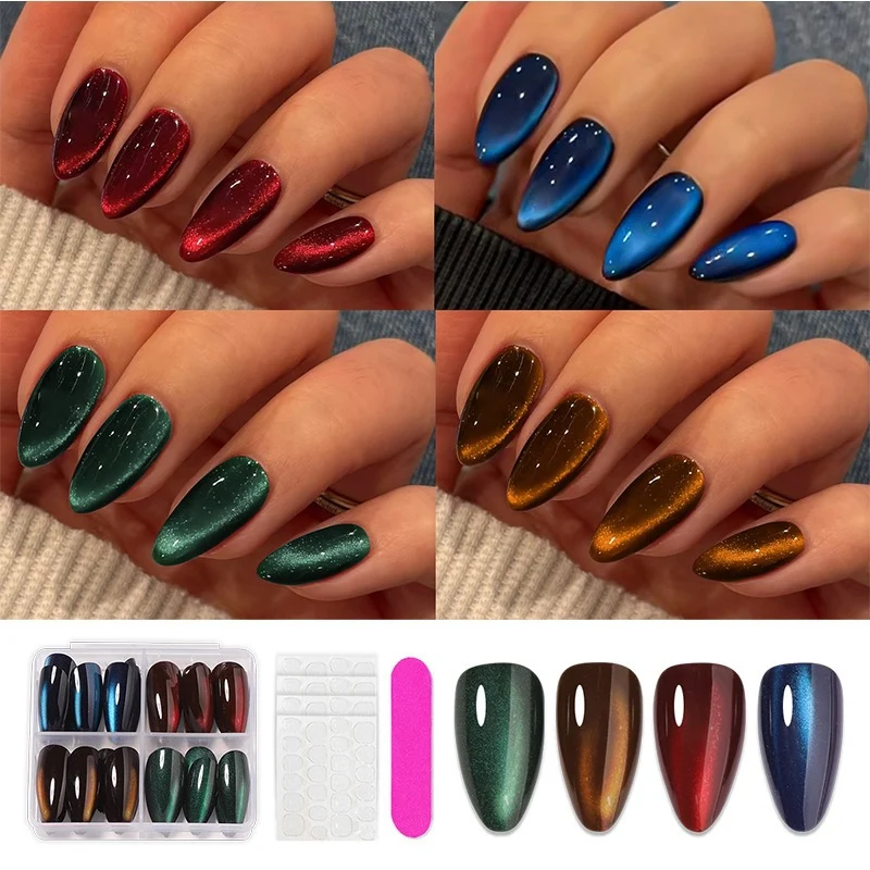 Nageldesignset mit glänzendem, seidigem Finish Karnz