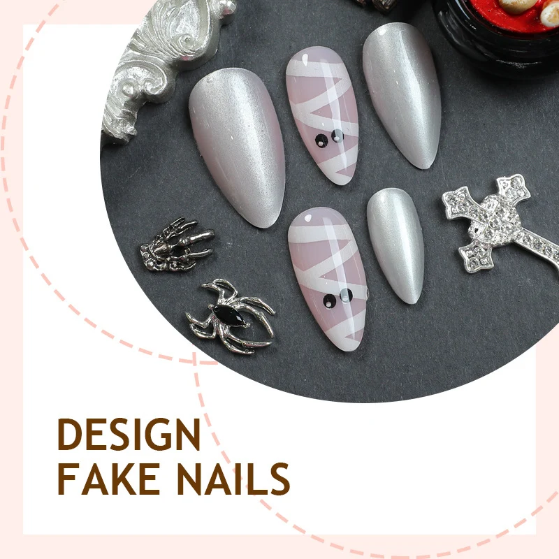 Kunstnagelset mit kreativen Ballett-Designs Karnz