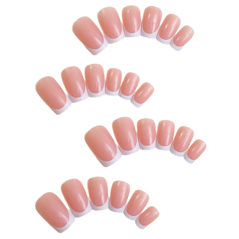 Kunstnagelset mit hochwertigen französischen Spitzen Karnz