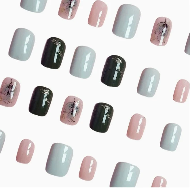 Künstlerisches Floral Nail Art Set Karnz 1789915859