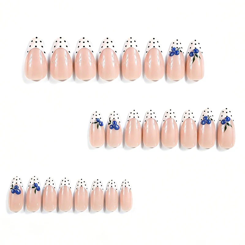 Künstlerische Blumen Design Nagelverstärkung Karnz