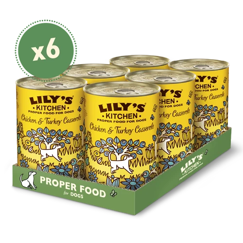 Lily's Kitchen Chicken & Turkey Casserole Wet Dog Food