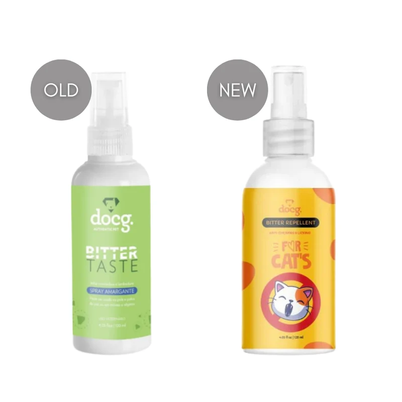 Docg Anti-Chewing & Licking Bitter Repellent for Cats 120ml