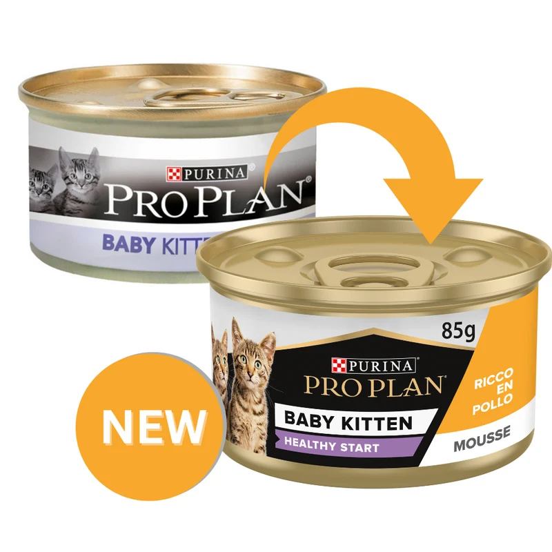 Purina Pro Plan Baby Kitten Mousse Healthy Start Chicken Wet Cat Food