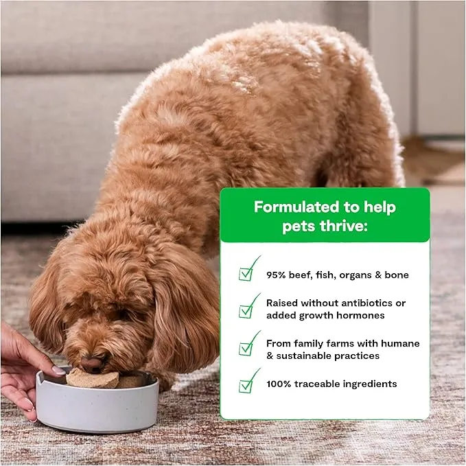 Open Farm Surf & Turf Freeze Dried Raw Patties Dog Food 297G